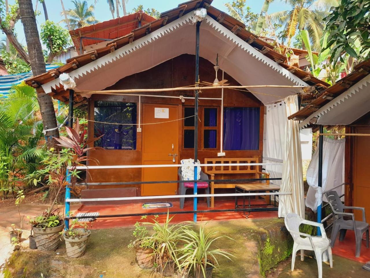 Shiv Sai Huts Hotel Kanakona Kültér fotó